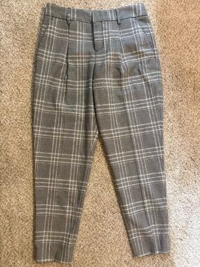 NWT Banana Republic Plaid Pants, Size 2